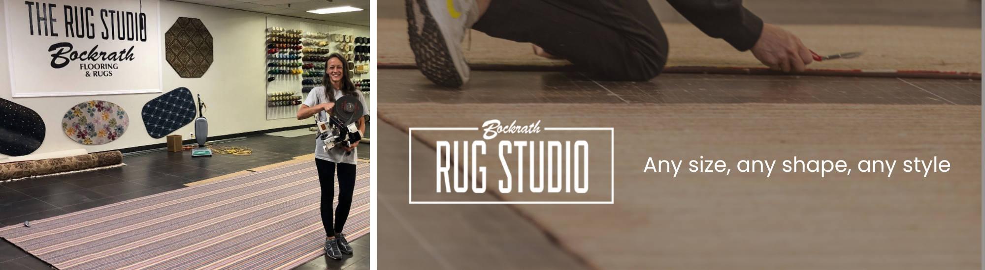 Rug Studio space at Bockrath Flooring & Rugs in Dayton OH